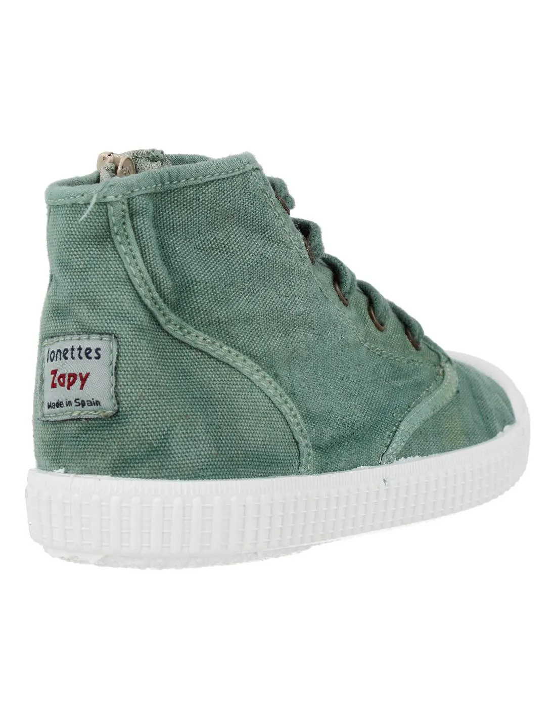 ZAPY  ZAPATILLA CASUAL BASKET LONA MUSGO